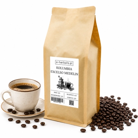 Kawa ziarnista Kolumbia Excelso Medelin 1 kg